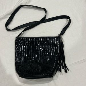 Elegant Black Crossbody Bag